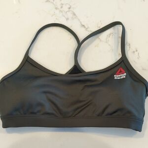 Reebok Women's Army Green Sports Bra